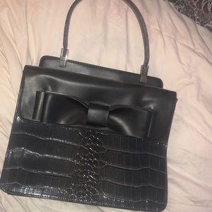 Black handbag